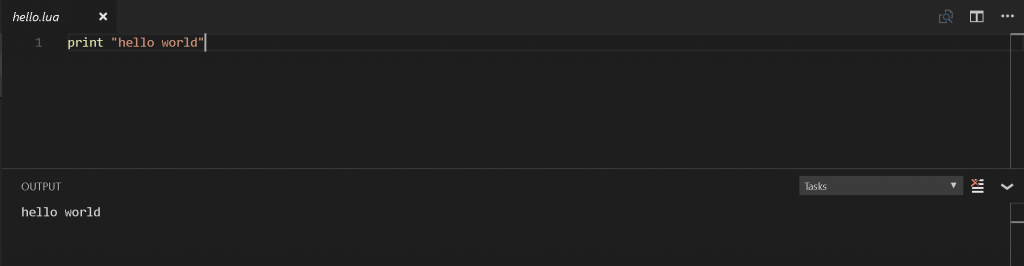 Lua set up in Visual Studio Code